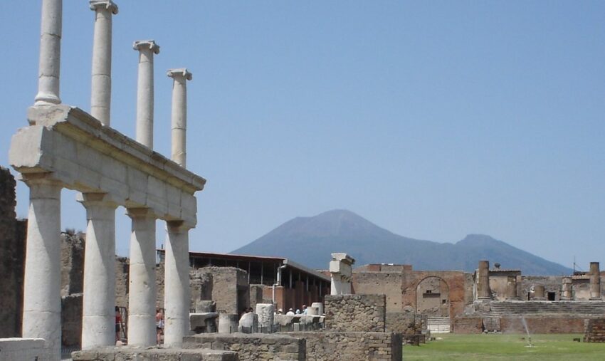 De laatste grote uitbarsting van de Vesuvius